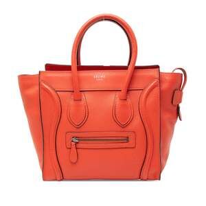 Celine Luggage Bag Grainy Leather Micro #250556C87B